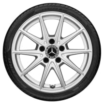 16 inch wheels CLA Coupe C118 10-spoke vanadium silver | A1774011100 7X45-C118