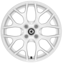 16 inch wheels smart 453 white | A4534012901/3001