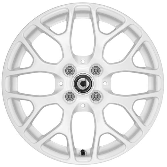 16 inch wheels smart 453 white Y-spokes Genuine smart