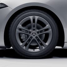 17 inch B-Class W247 genuine Mercedes-Benz rim set himalaya grey matt | A17740104007X68-247