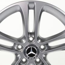 17 inch B-Class W247 genuine Mercedes-Benz rim set himalaya grey matt | A17740104007X68-247
