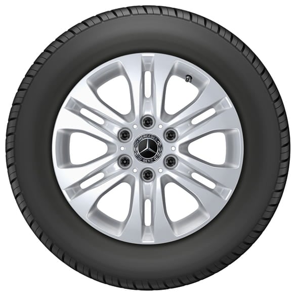 17 inch Sprinter BR907 rims silver 6-double-spoke Mercedes-Benz | A90740128007X45-B 17 inch Sprinter BR907 rims silver 6-double-spoke Mercedes-Benz | A90740128007X45-B