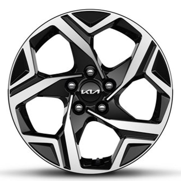 17 inch rims Kia Sportage NQ5 bicolor 5-spokes 4-piece set Genuine KIA