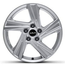 17 inch rims Kia Sportage NQ5 silver Muju 5-spokes Genuine KIA | R2400ADE07-NQ5
