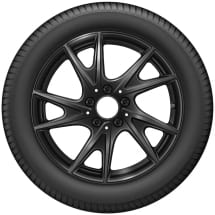 17-inch wheel set CLA C174 5-twin-spoke black | A1744010000/4600 7X43