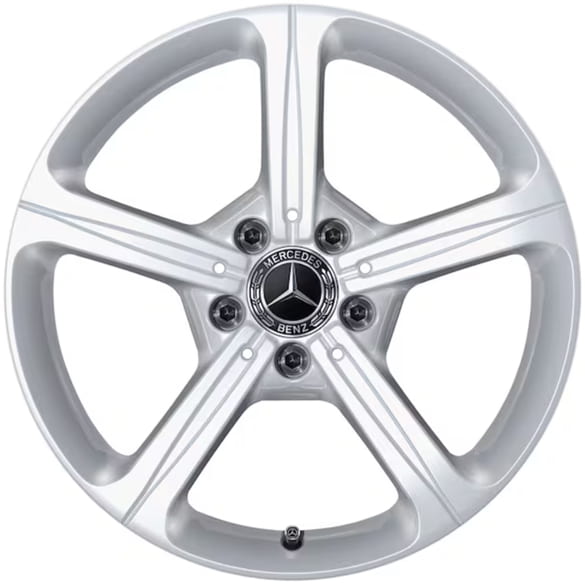 17 inch wheels A-Class V177 5-spoke vanadium silver