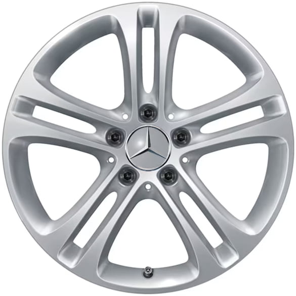17 inch wheels A-Class W177 5-twin-spoke vanadium silver