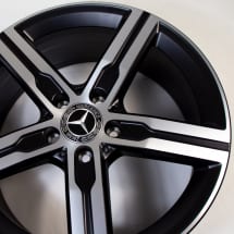 18 inch A-Class W247 genuine Mercedes-Benz rim set black matte | A17740132007X36-247