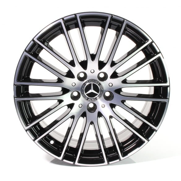 18 inch rim set C-Class 206 10-spoke wheel black genuine Mercedes-Benz