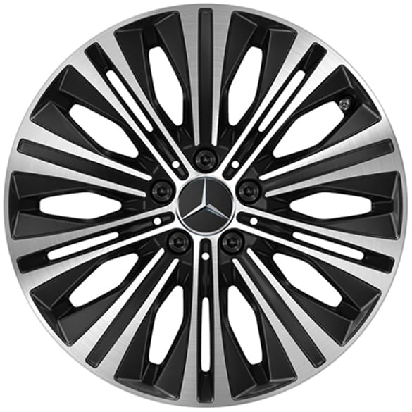 18 inch rim set CLA 118 10-spoke wheel high-sheen genuine Mercedes-Benz