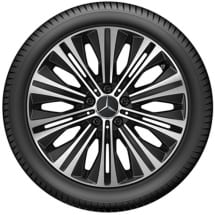 18 inch CLA rim set black high-sheen genuine Mercedes-Benz | A17740133007X23-118