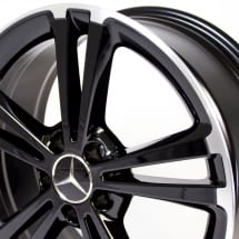 18 inch CLA C118/X118 genuine Mercedes-Benz rim set black | A17740113007X72-118