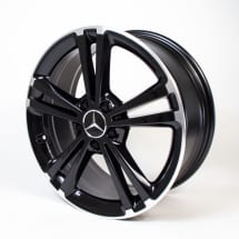 18 inch CLA C118/X118 genuine Mercedes-Benz rim set black | A17740113007X72-118