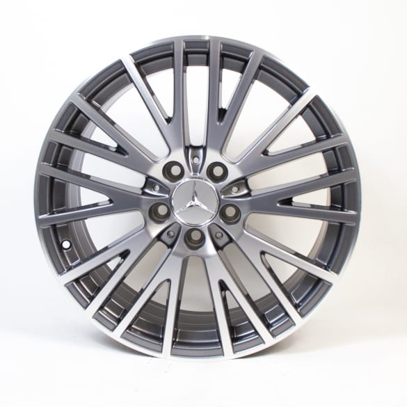 18 inch rim set CLA C118/X118 Y-spoke-wheel grey genuine Mercedes-Benz