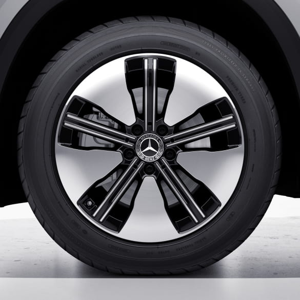 18 inch rims EQB X243 black genuine Mercedes-Benz | A2434011300-7X23-EQB