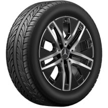 18 inch rims GLA H247 5-double-spoke Aero Mercedes-Benz | A24740127007X23-GLA