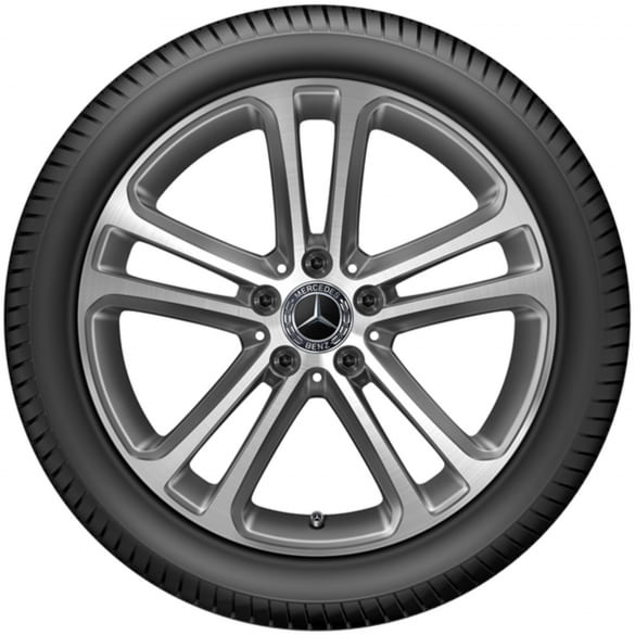 18 inch rims set C-Class 206 5-doublespoke wheel tremolit-metallic genuine Mercedes-Benz   