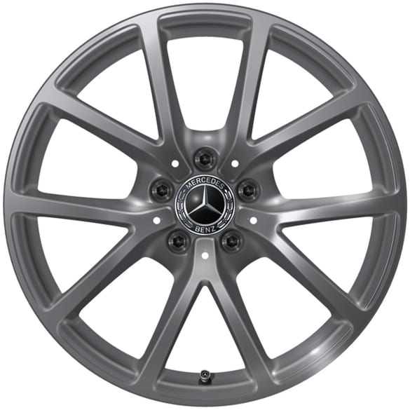 18 Inch Wheel CLE A236 Cabrio tremolit grey metallic 10-Spokes Genuine Mercedes-Benz
