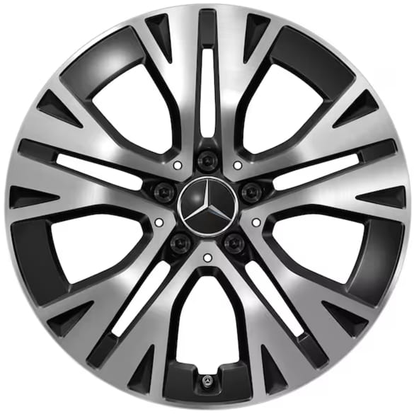 18-inch wheels GLA H247 5-double-spokes Genuine Mercedes-Benz | A2474015000 7X23-H247