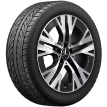 18-inch wheels GLA H247 5-double-spokes Genuine Mercedes-Benz | A2474015000 7X23-H247