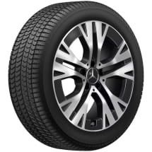 18-inch wheels GLA H247 5-double-spokes Genuine Mercedes-Benz | A2474015000 7X23-H247