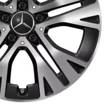 18-inch wheels GLA H247 5-double-spokes Genuine Mercedes-Benz | A2474015000 7X23-H247