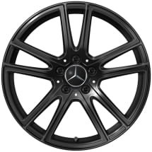 18 inch wheels GLC Coupe C254 black 5 double spokes Genuine | A2544014600 7X43-C254