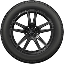 18 inch wheels GLC Coupe C254 black 5 double spokes Genuine | A2544014600 7X43-C254