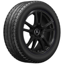 18 inch wheels GLC Coupe C254 black 5 double spokes Genuine | A2544014600 7X43-C254