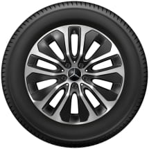 18-inch wheels GLC Coupe C254 black 10-spoke Genuine | A2544015100 7X23-C254