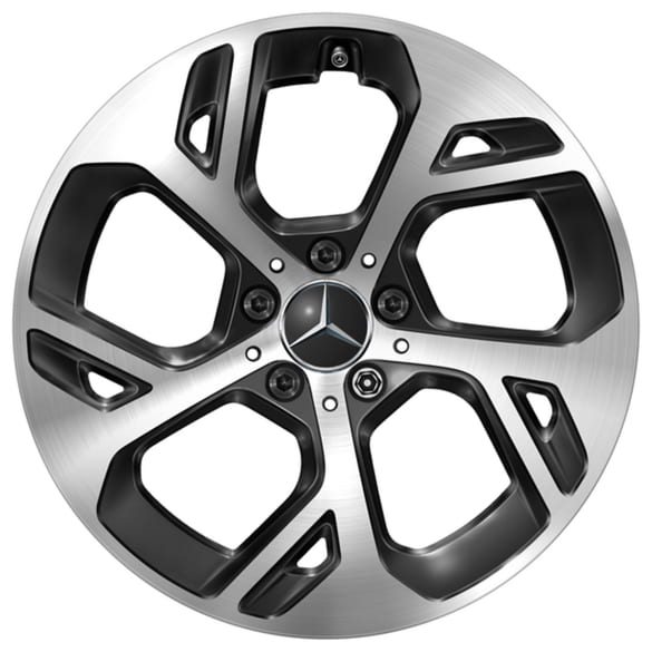 18 inch wheels GLC Coupe C254 black Aero 5-spoke Genuine Mercedes-Benz
