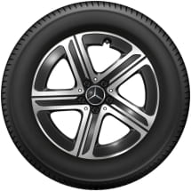 18 inch wheels GLC Coupe C254 black 5-spoke Genuine Mercedes-Benz | A2544015400 7X23-C254