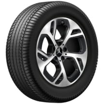 18 inch wheels GLC Coupe Hybrid C254 black Aero 5-spoke | A2544014700/0100 7X23-C254