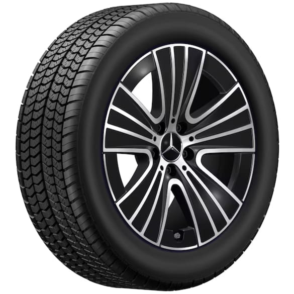 18-inch wheels GLC SUV X254 black 5-spoke | A2144012800 7X23-X254