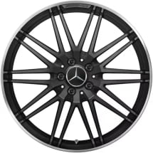 19/20-inch forged wheels AMG GT C190 R190 10-twin-spoke black matte | A1904013100/3300 7X71