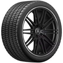 19/20-inch forged wheels AMG GT C190 R190 10-twin-spoke black matte | A1904013100/3300 7X71