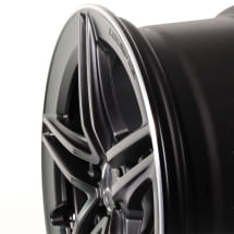 19 inch AMG wheels CLA 45 118 5 double spokes black | A17740123007X71-118