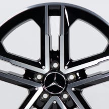 19 inch A-class W177/V177 genuine Mercedes-Benz rim set black | A17740136007X23-177