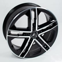 19 inch A-class W177/V177 genuine Mercedes-Benz rim set black | A17740136007X23-177