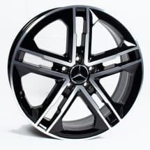 19 inch A-class W177/V177 genuine Mercedes-Benz rim set black | A17740136007X23-177