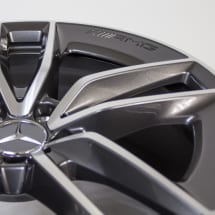 19 inch AMG GT X290 rims 5-double-spoke tantal grey genuine Mercedes-AMG | A29040102/0300-7Y51