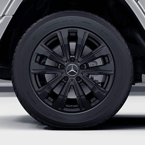 19 inch rim set G-Class W463A 10-spoke black genuine Mercedes-Benz