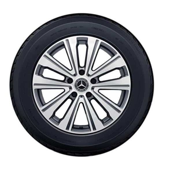 19 inch G-Class 463A rims himalaya grey 8-spoke genuine Mercedes-Benz | A46340111007X21-B