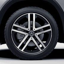 19 inch rims GLA H247 5-double-spoke genuine Mercedes-Benz | A24740139007X23-GLA