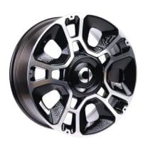 19 inch rims Genuine smart #5 HY11 cross-spokes high-sheen | QAP8893446619-B