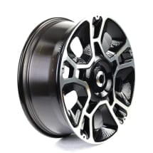 19 inch rims Genuine smart #5 HY11 cross-spokes high-sheen | QAP8893446619-B