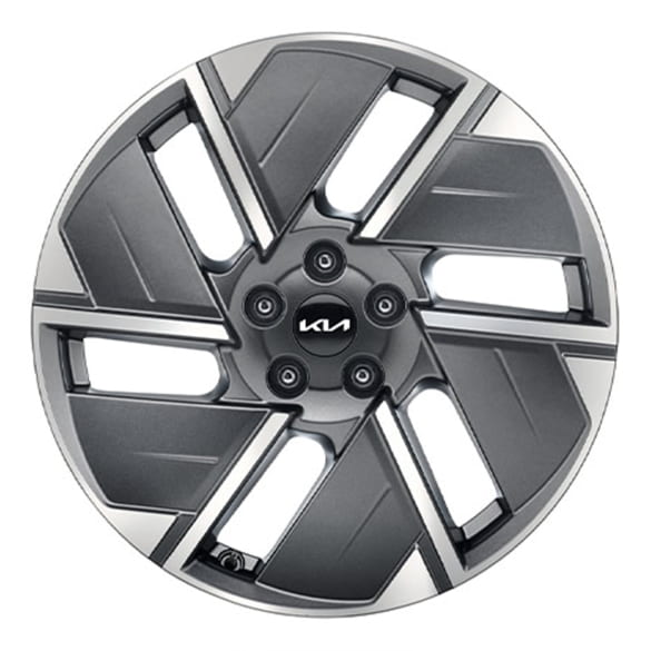 19 inch rims Kia EV9 AE bicolor Gaori 6-spokes 4-piece set Genuine KIA