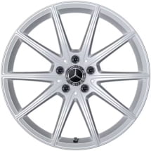 19 inch wheel set GLE SUV V167 silver genuine Mercedes-Benz | A1674010400/0500 7X45-V167
