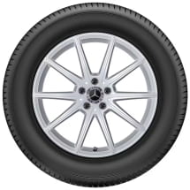 19 inch wheel set GLE SUV V167 silver genuine Mercedes-Benz | A1674010400/0500 7X45-V167
