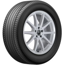 19 inch wheel set GLE SUV V167 silver genuine Mercedes-Benz | A1674010400/0500 7X45-V167